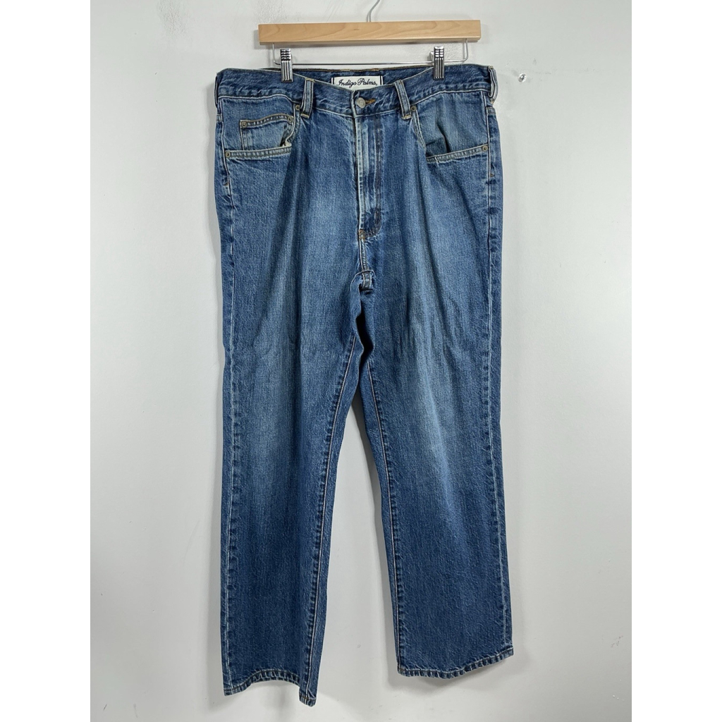 Men’s Excellent Cond. Indigo Palms By Tommy Bahama Blue Jeans 36x30 Classic Fit